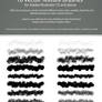 18 Vector Texture Brushes for AI CS+