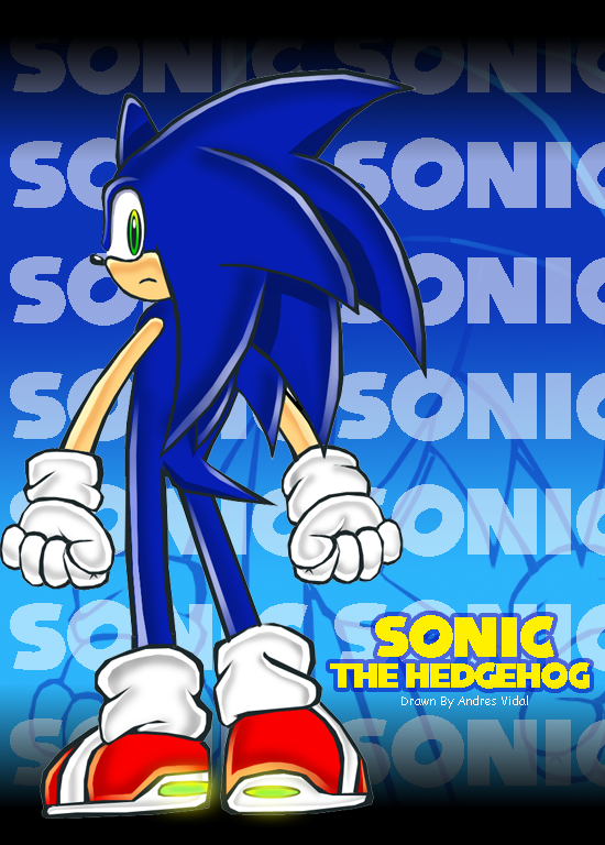 Sonic the hedgehog Pose