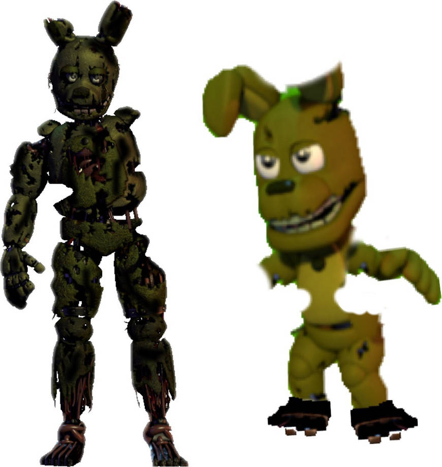 Spring Trap Explodes Destroyed springtrap by mattawsomedude1 on DeviantArt
