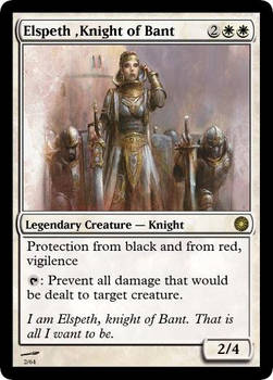 Elspeth ,Knight of Bant