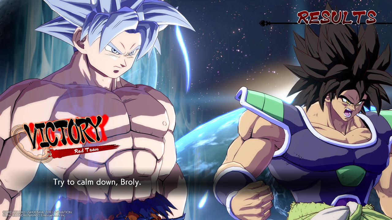 Goku (Ultra Instinct) fights alongside Broly (DBS) by L-Dawg211 on ...