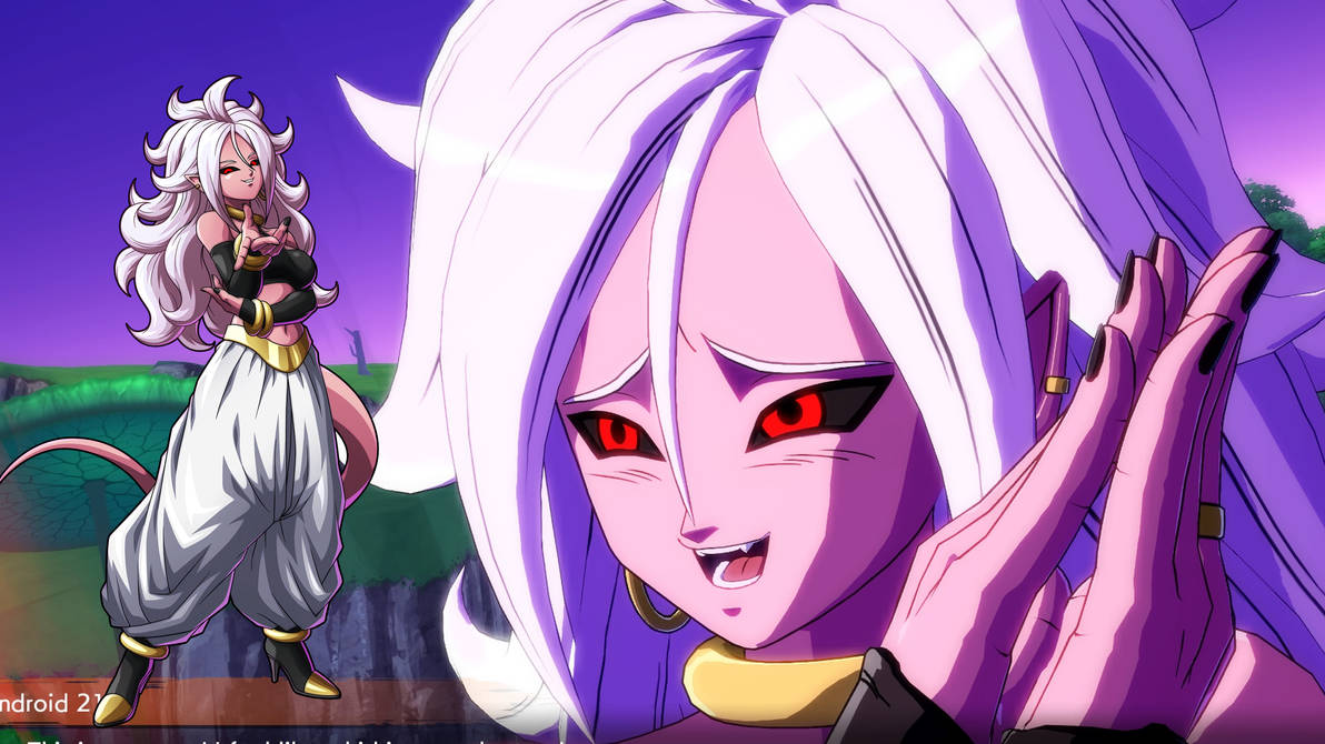 Android 21 (Evil) - Creepy Girl by L-Dawg211 on DeviantArt