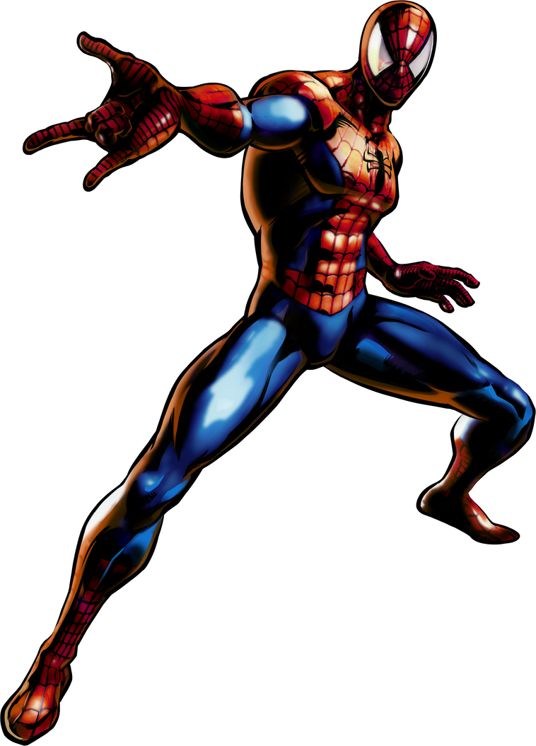 Spider-Man (Ultimate Marvel vs. Capcom 3) by L-Dawg211 on DeviantArt