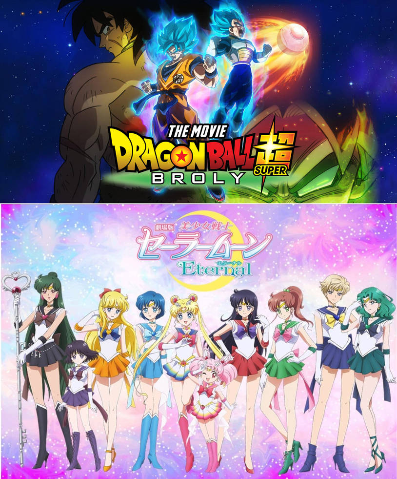 Dragon Ball Super e Sailor Moon Crystal(Reescrever E Cancelada) -  personagens (saga Broly DBZ). - Wattpad