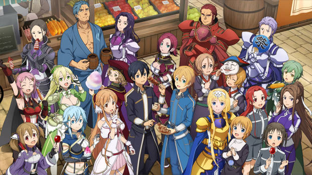 Sword art online crossover with Fairy Tail by amychen803 on DeviantArt