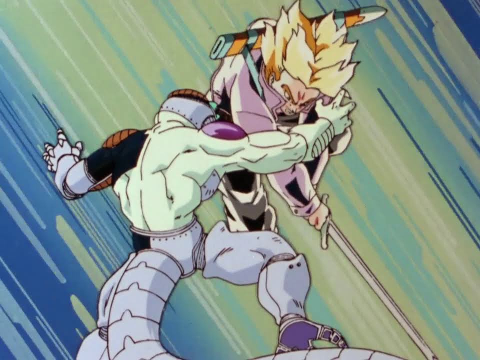 Future Trunks slashes Frieza by L-Dawg211 on DeviantArt