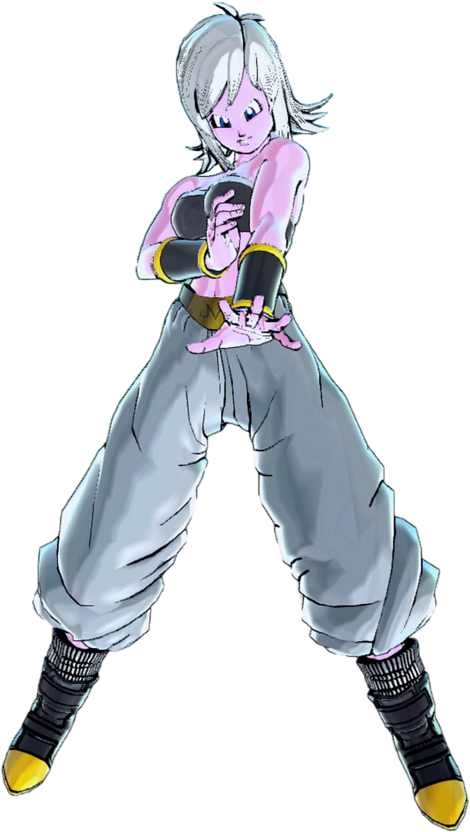 Android 28 Android 28 (Goki) (Majin) Render by L-Dawg211 on DeviantArt