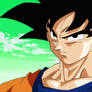 Goku's serious face 03