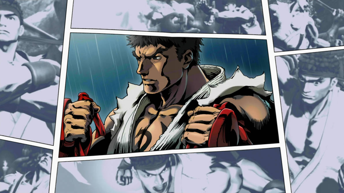 Ryu Ending scene 01 (UMVC3) by L-Dawg211 on DeviantArt