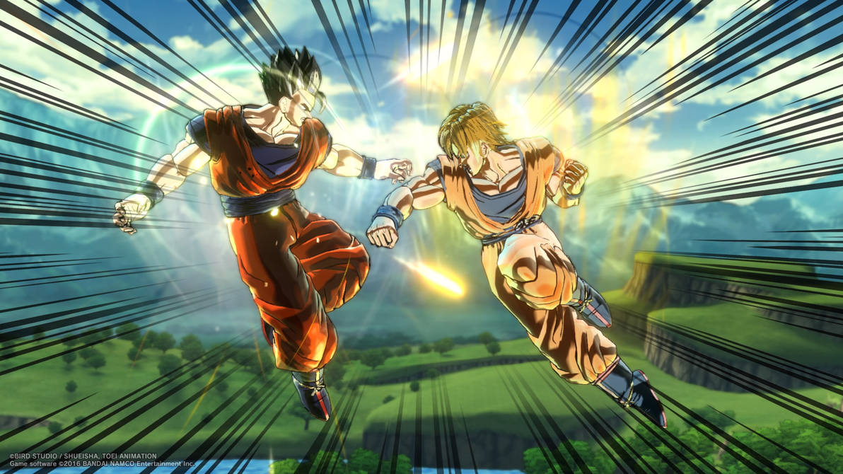 Goken Spars With His Brother Gohan By L Dawg211 On Deviantart Goken Spars With His Brother Gohan By L Dawg211 On Deviantart