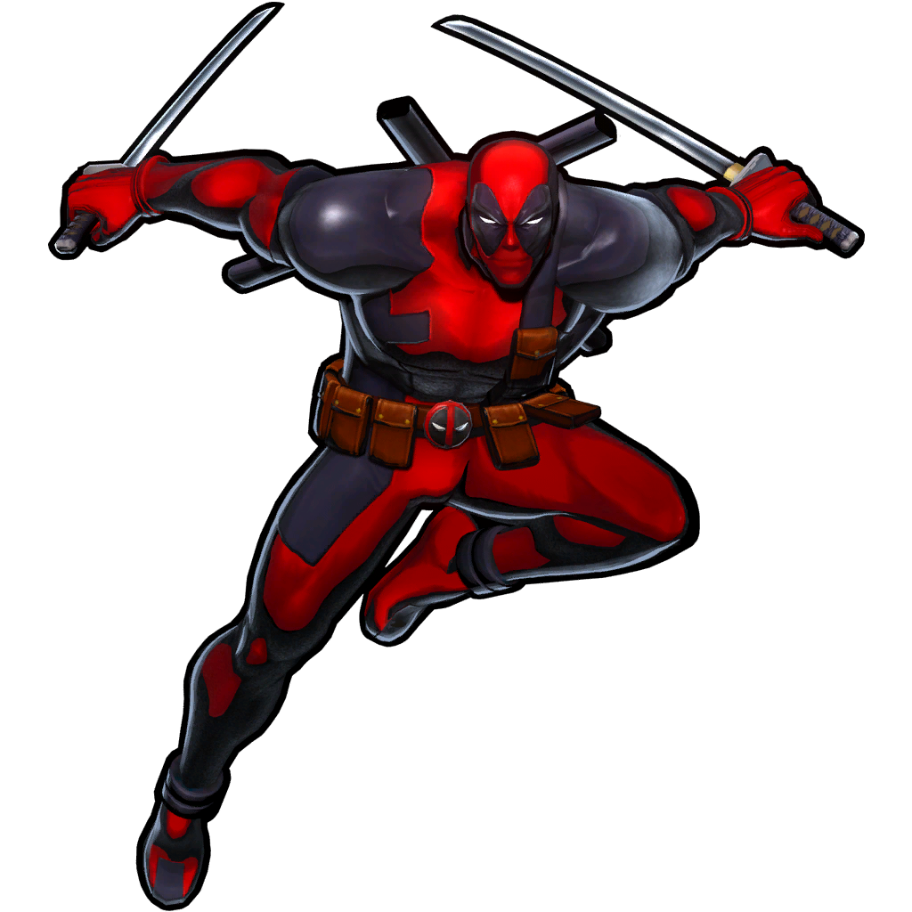 Deadpool Victory Pose (UMVC3) by L-Dawg211 on DeviantArt