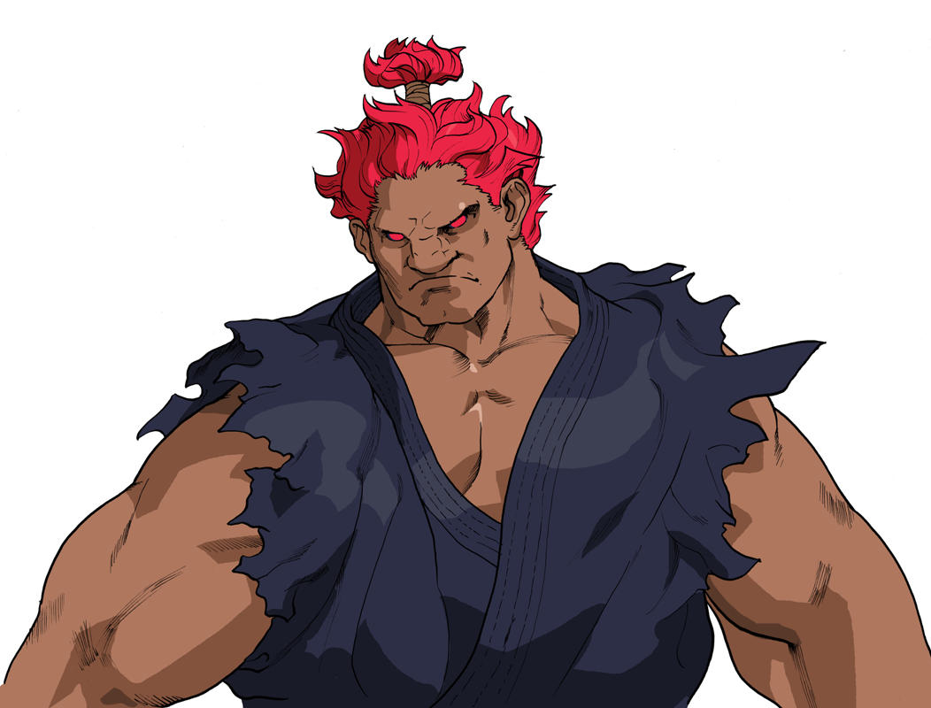 street fighter alpha akuma by armentis on DeviantArt