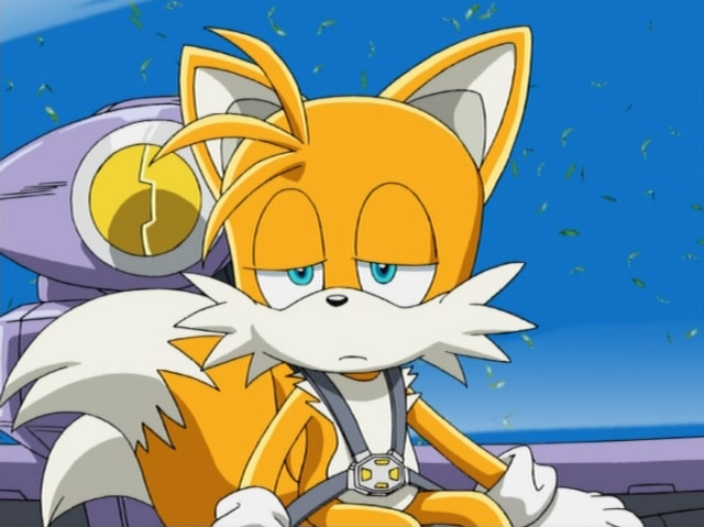 Tails being annoyed by L-Dawg211 on DeviantArt