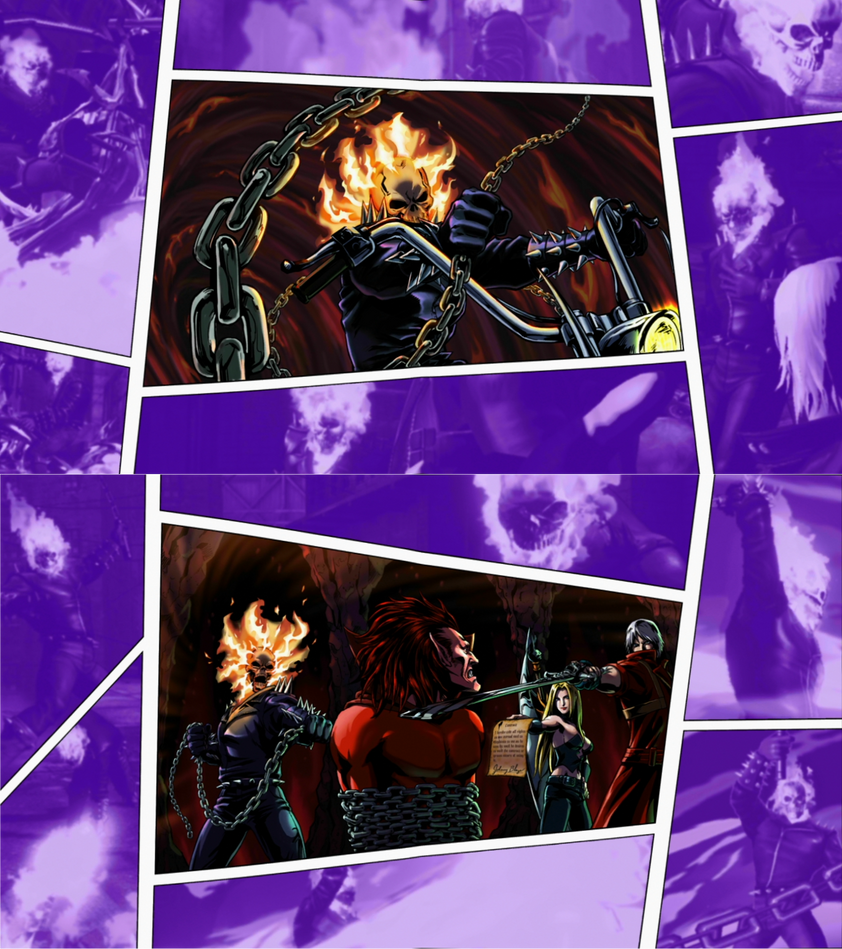 Ghost Rider Ending scene (UMvC3) by L-Dawg211 on DeviantArt