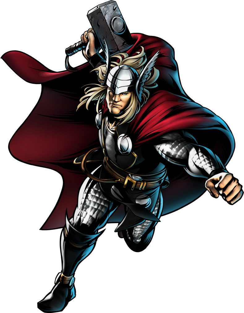 Thor (Ultimate Marvel vs. Capcom 3) by L-Dawg211 on DeviantArt