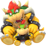 Bowser watching Bowser Jr. playing Switch