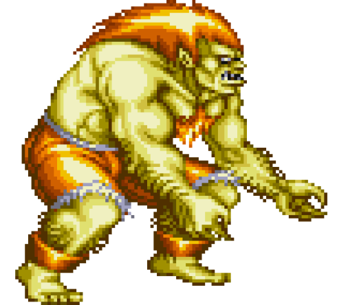Akuma (Super Street Fighter II Battle Sprite) by L-Dawg211 on DeviantArt
