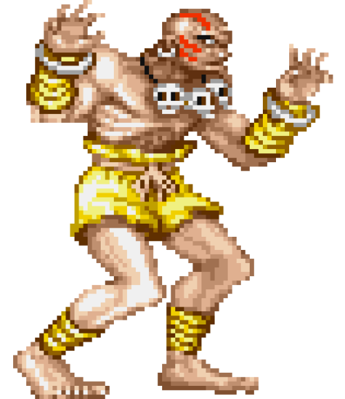 Vega (Street Fighter II Battle Sprite) by L-Dawg211 on DeviantArt