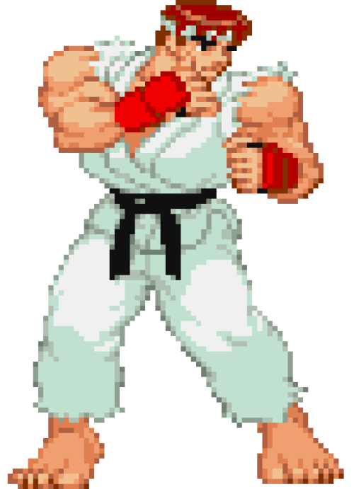 Holy Ryu Sprite Ryu (Street Fighter Alpha Battle Sprite) by L-Dawg211 on DeviantArt
