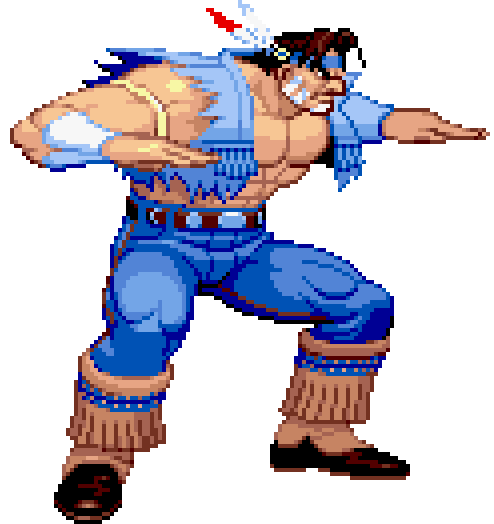 Vega (Street Fighter II Battle Sprite) by L-Dawg211 on DeviantArt