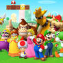The Super Mario crew