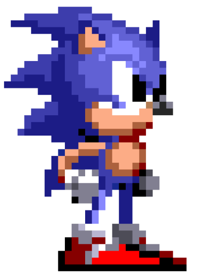 Sonic 1 Sprite Png, Transparent Png - 1200x1200 PNG 