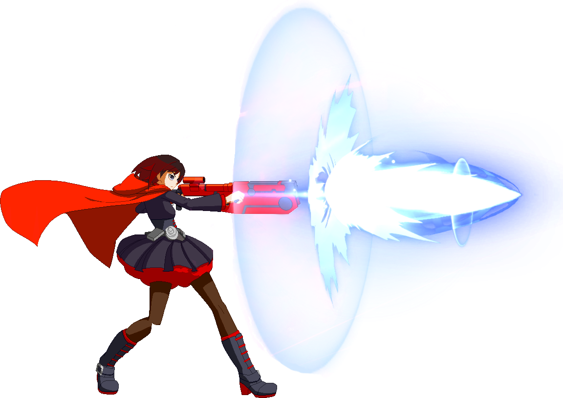 Ruby Rose Rapper Gun Ruby Rose using Rifle Shot by L-Dawg211 on DeviantArt