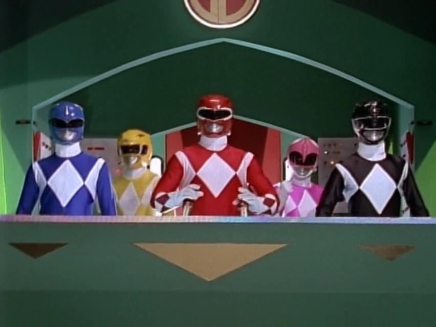 Power Rangers in a Thunder Megazord cockpit by L-Dawg211 on DeviantArt