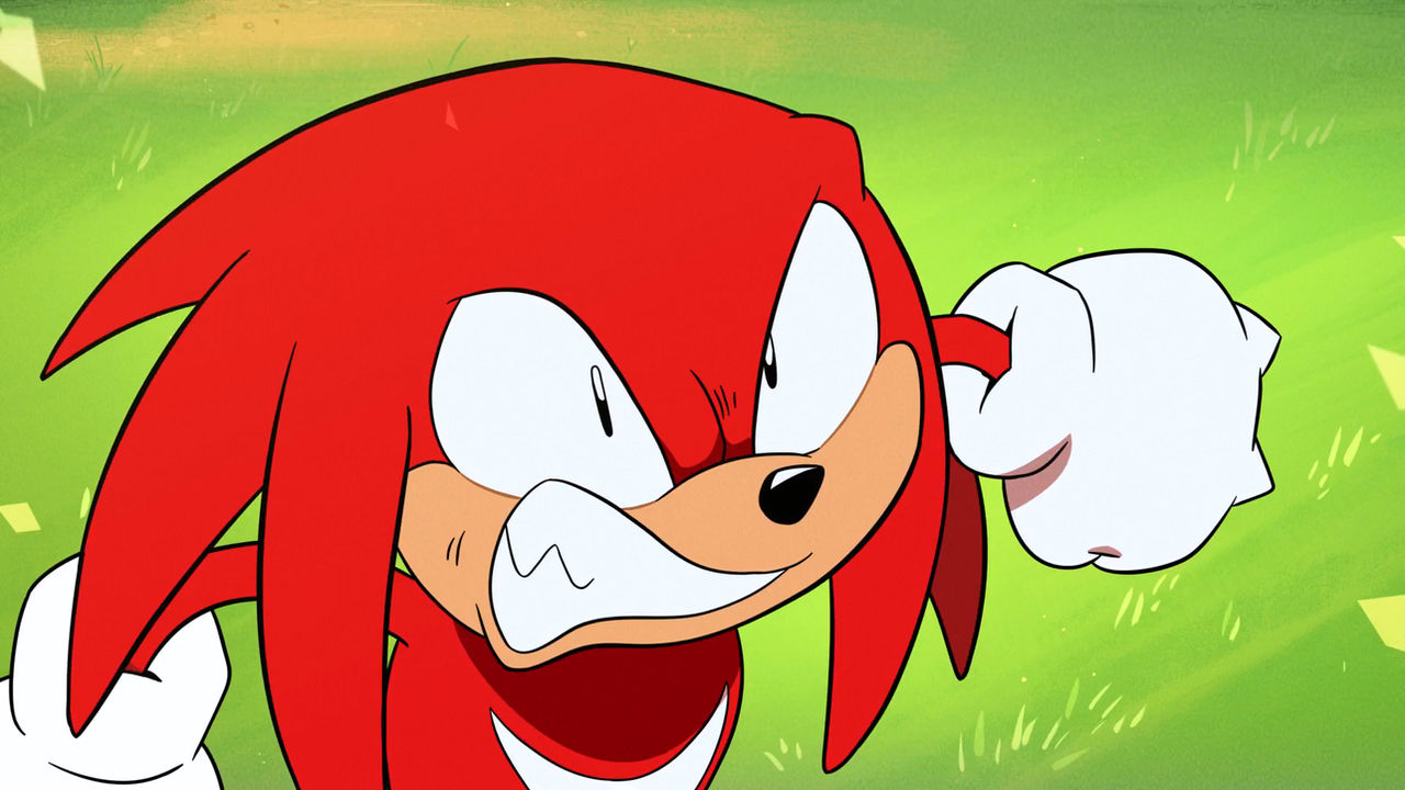Comically Angry Knuckles being comically angry by L-Dawg211 on DeviantArt