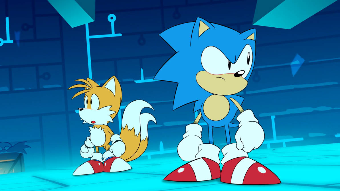 Sonic and Tails enter Dr. Robotnik's Base by L-Dawg211 on DeviantArt