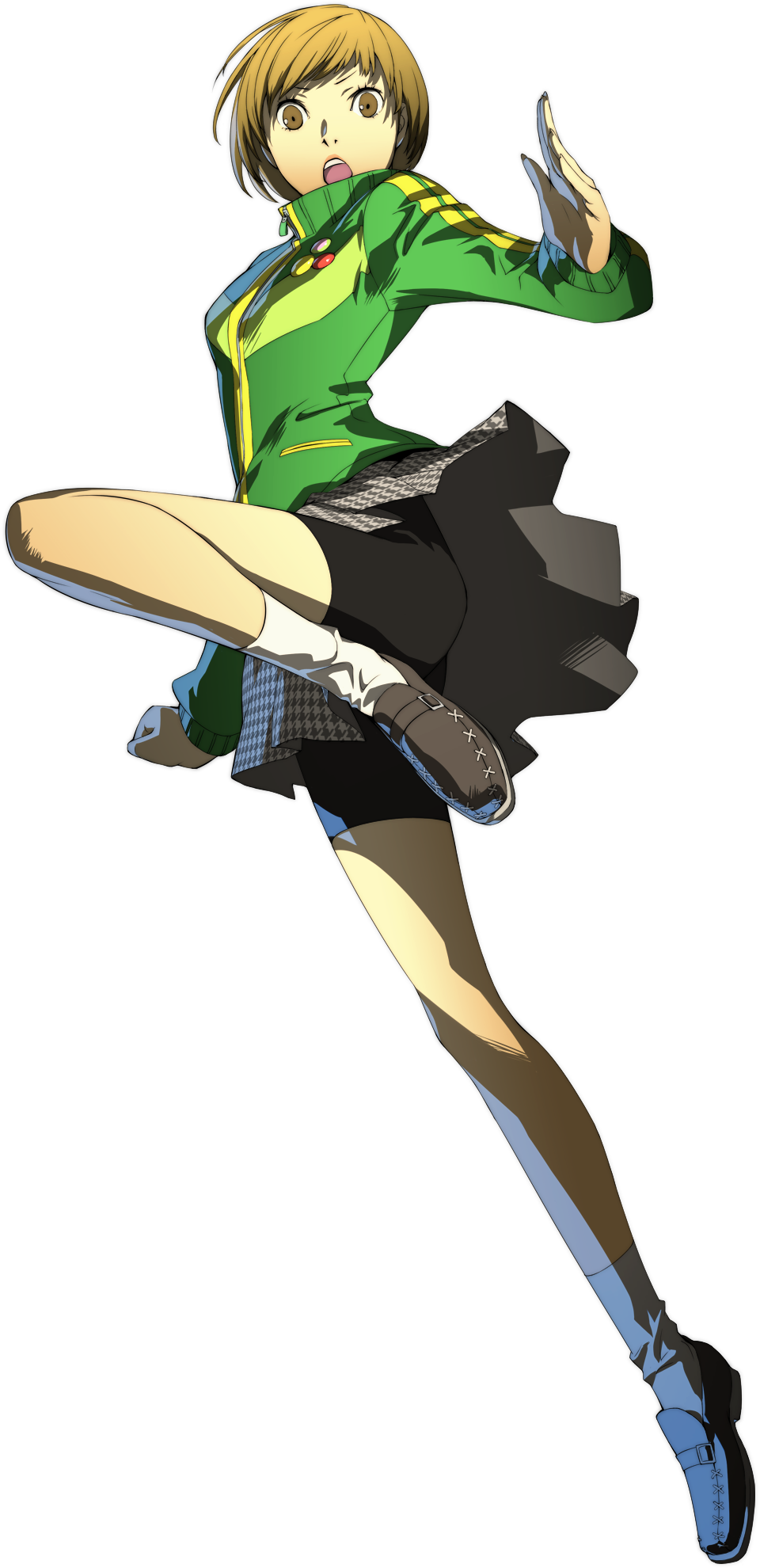 Chie Satonaka (Persona 4 Arena) by L-Dawg211 on DeviantArt