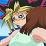 Tea hugs Yugi