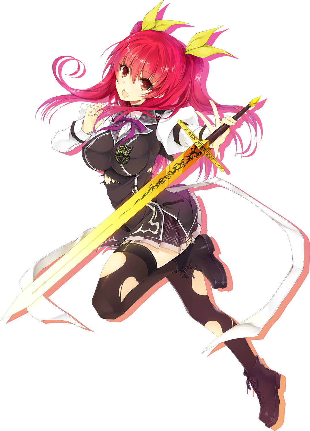 Stella Vermillion - Rakudai Kishi no Cavalry by wingrstar on DeviantArt