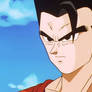 Gohan (Adult)'s serious face