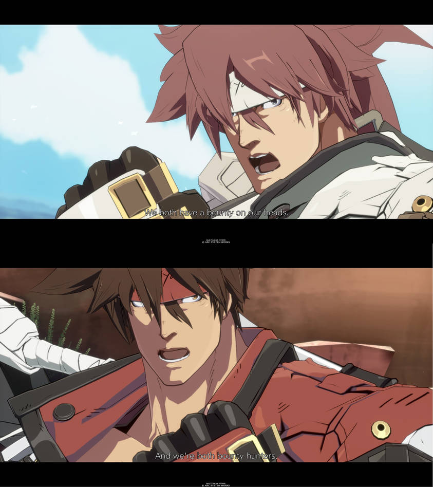 Sol Badguy vs. himself Intro scene 02 by L-Dawg211 on DeviantArt