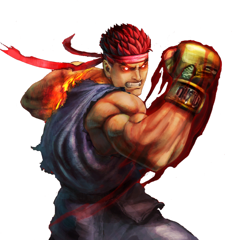 Evil Ryu (Street Fighter IV series) by L-Dawg211 on DeviantArt