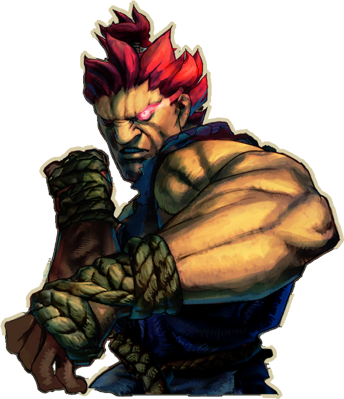 Akuma Street Fighter 4 Sticker