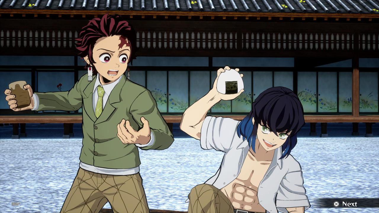 Academy Tanjiro and Inosuke Victory scene by L-Dawg211 on DeviantArt