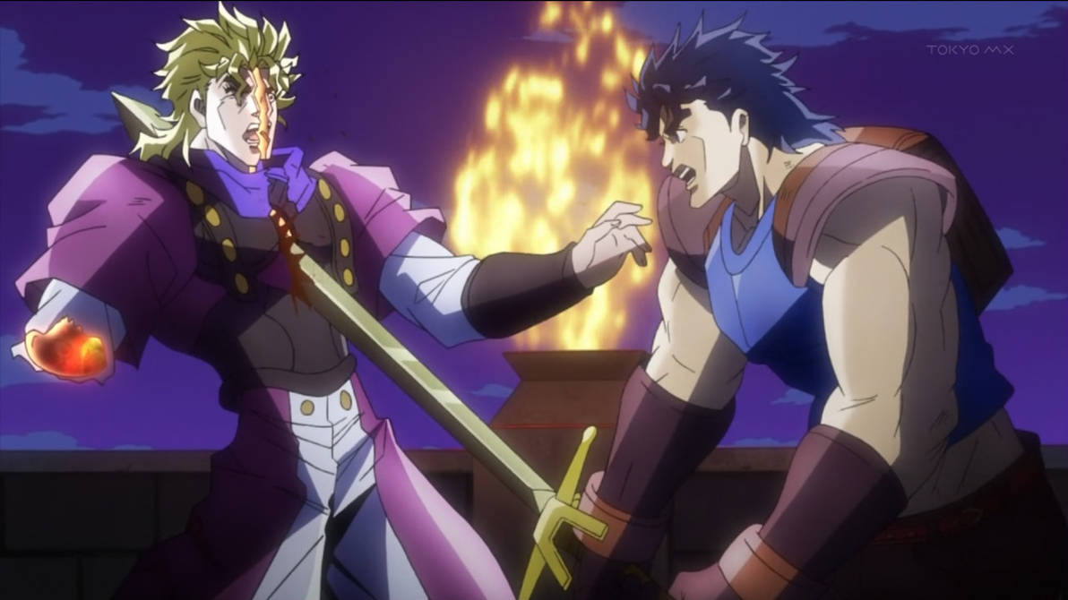Jonathan Joestar vs. Dio Brando by L-Dawg211 on DeviantArt