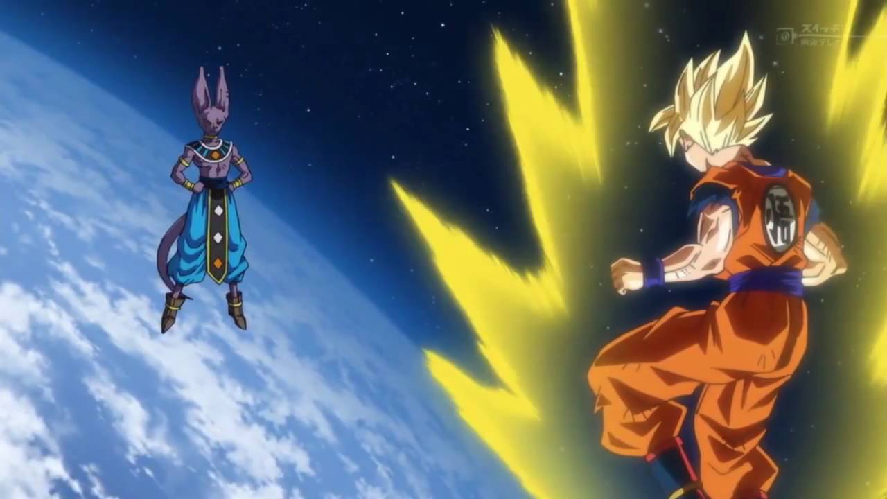 Dragon Ball Super Episódio 10 - Goku Super Saiyajin Deus vs Bills 