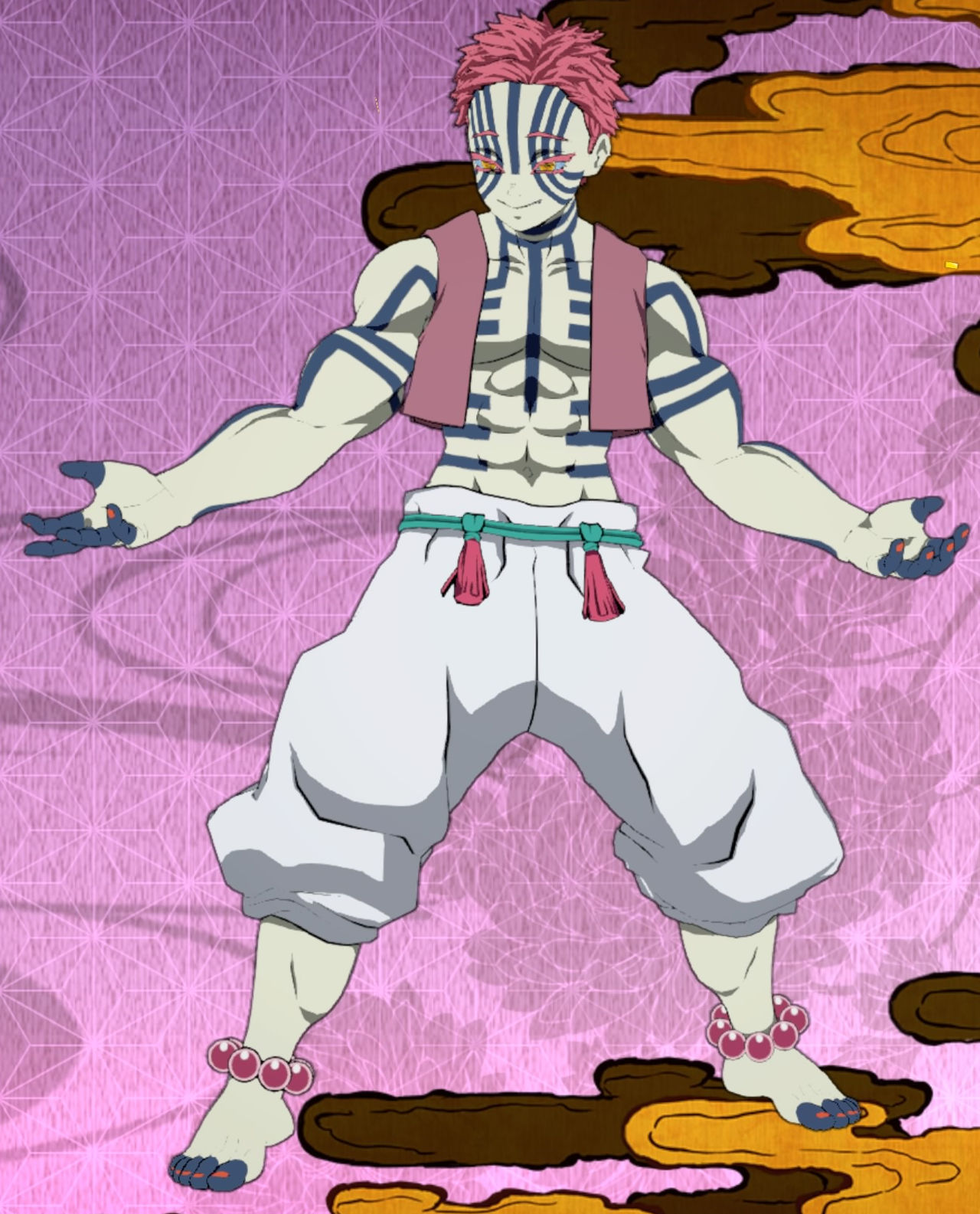 Akaza Battle Stance by L-Dawg211 on DeviantArt