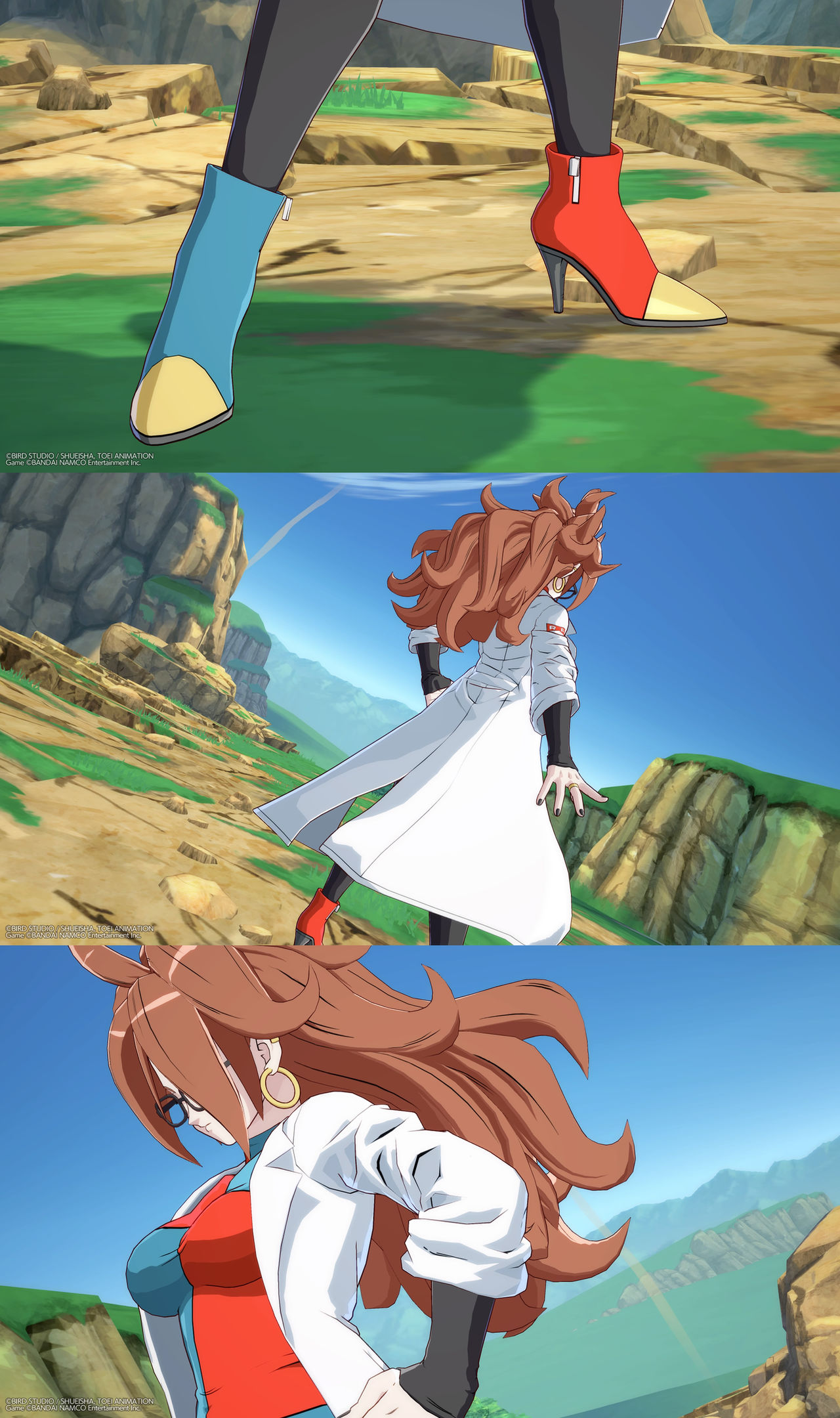 The Dynamic Shots of Android 21 (Lab Coat) by L-Dawg211 on DeviantArt