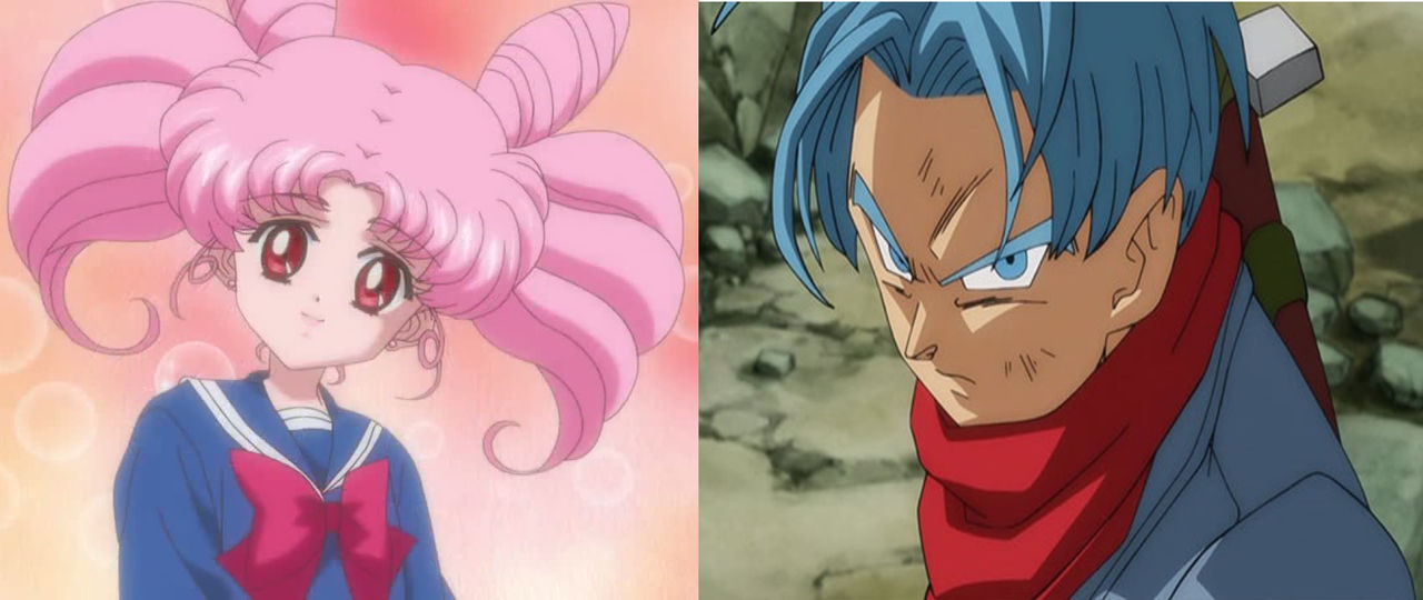 Trunks And Rini Chibiusa (Crystal) and Future Trunks (DBS) by L-Dawg211 on DeviantArt