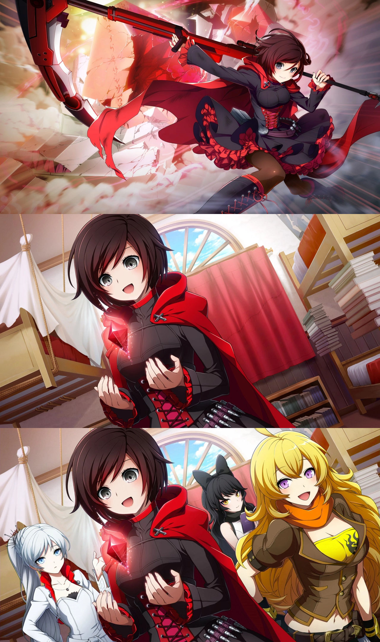 Three RWBY Episode Mode CGs by L-Dawg211 on DeviantArt