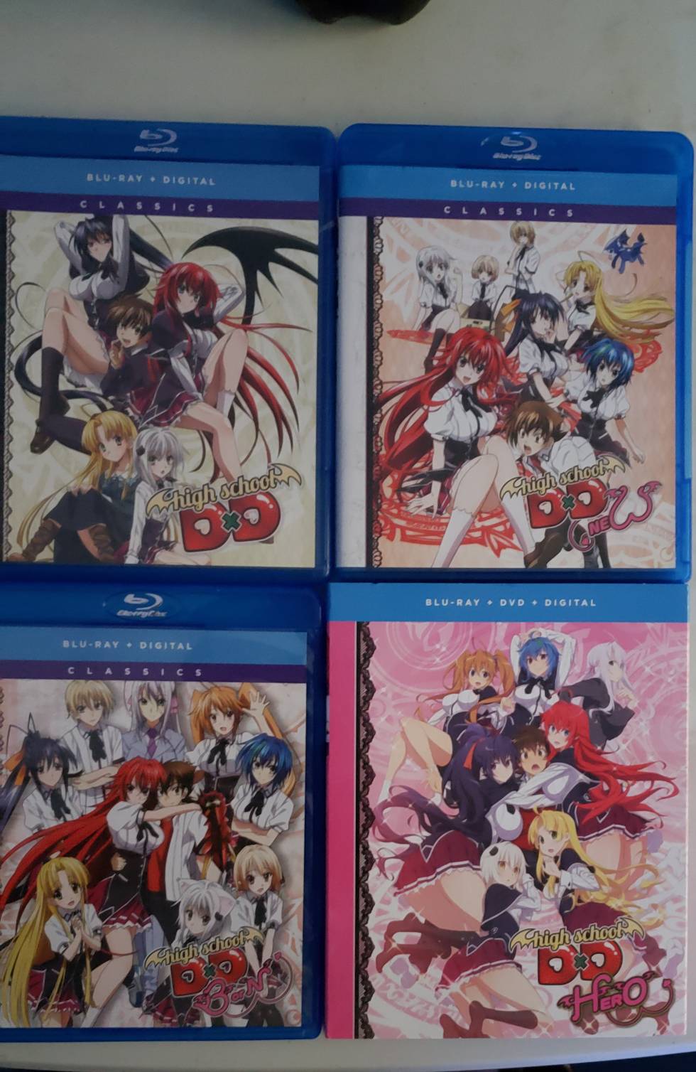 High School DxD <br> Graphic Novels