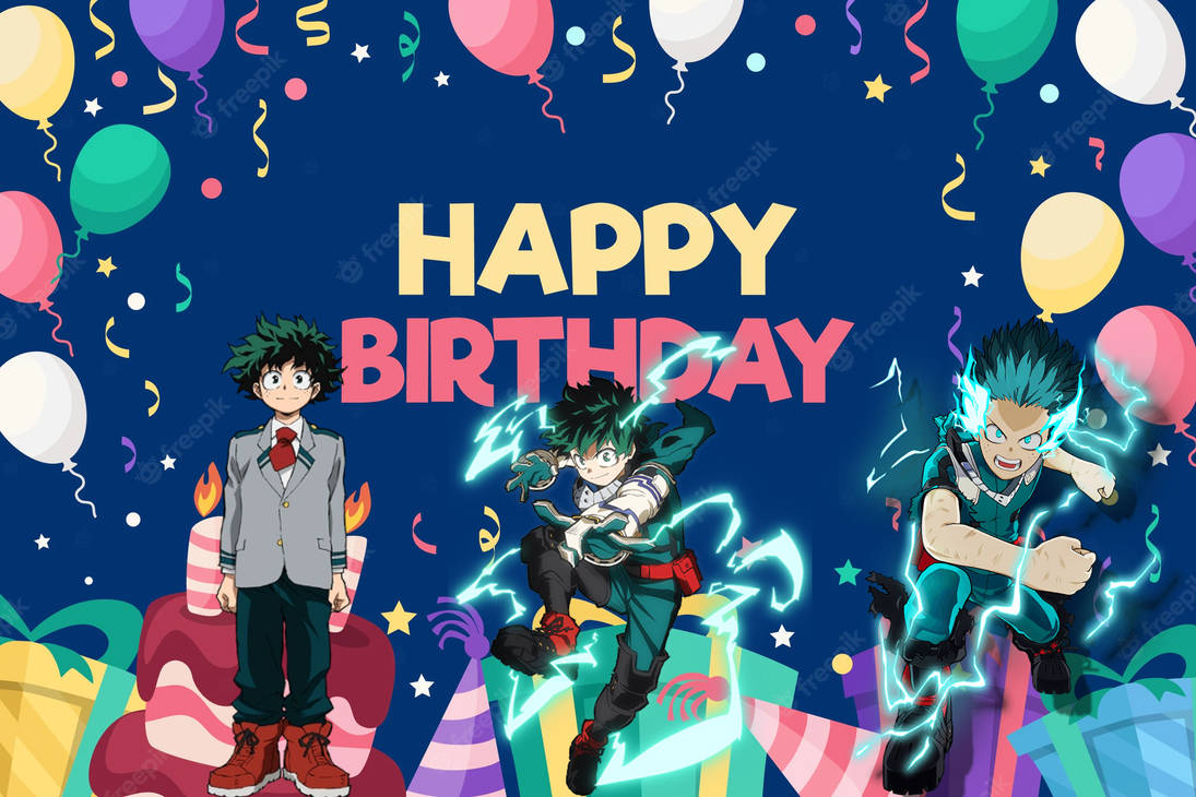 Izuku Midoriya's Birthday by L-Dawg211 on DeviantArt