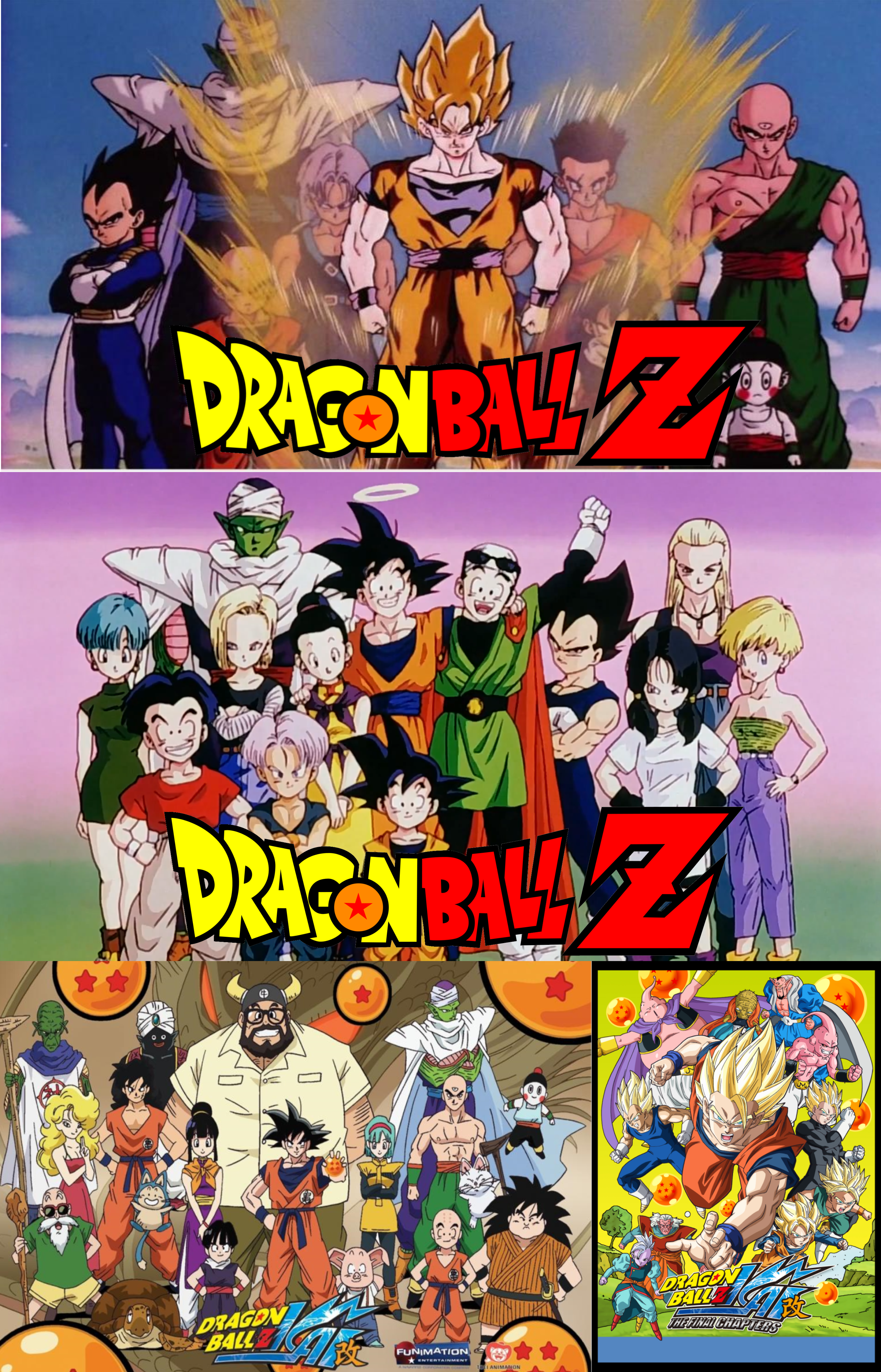 Quais as diferenças de Dragon Ball Z e Dragon Ball Z Kai?