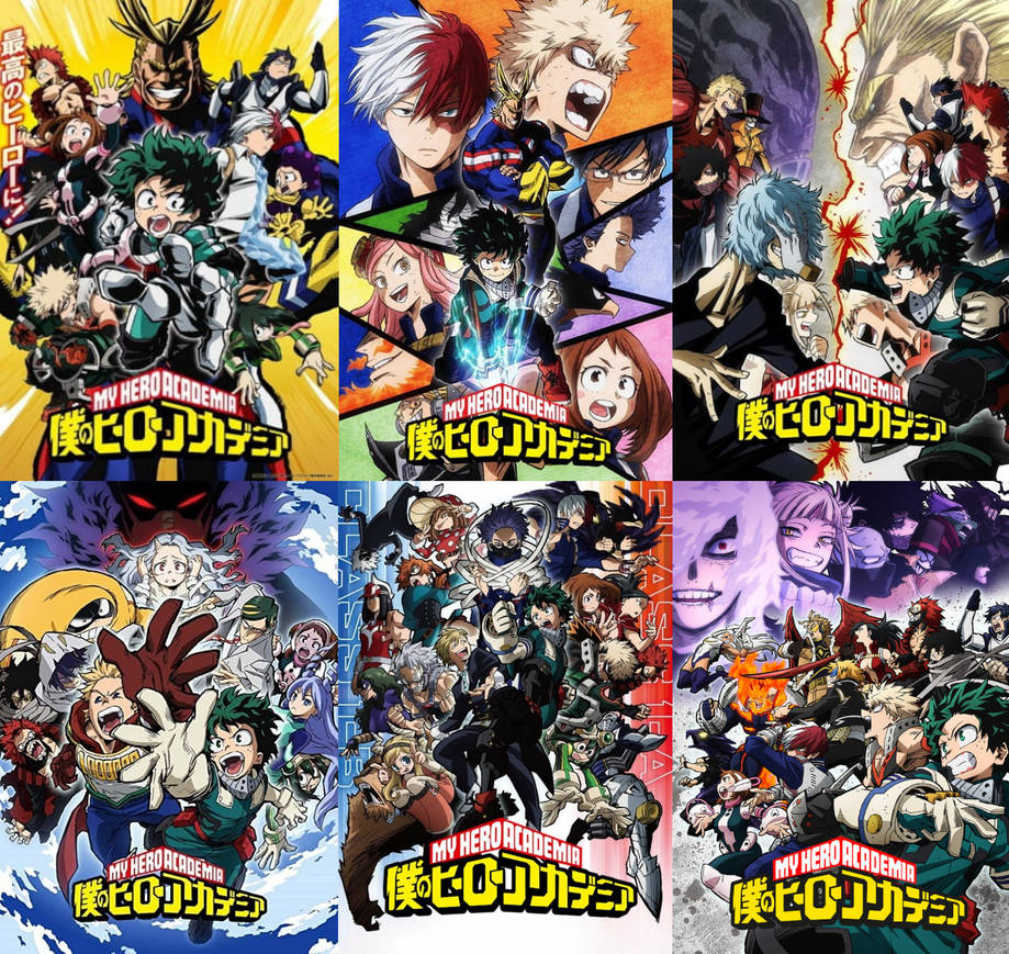 My Hero Academia Season 3 Ep 2 My Hero Academia Seasons 1-6 by L-Dawg211 on DeviantArt