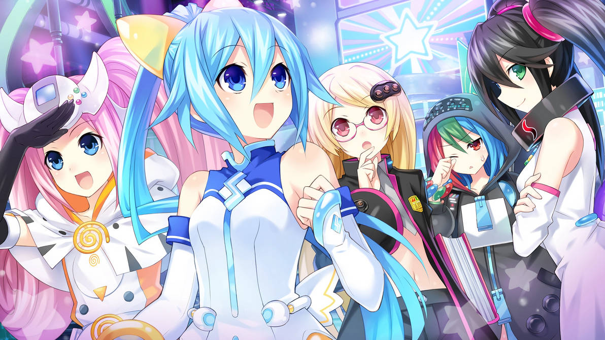 Segami Reyam Segami with the Sega Hard Girls by L-Dawg211 on DeviantArt