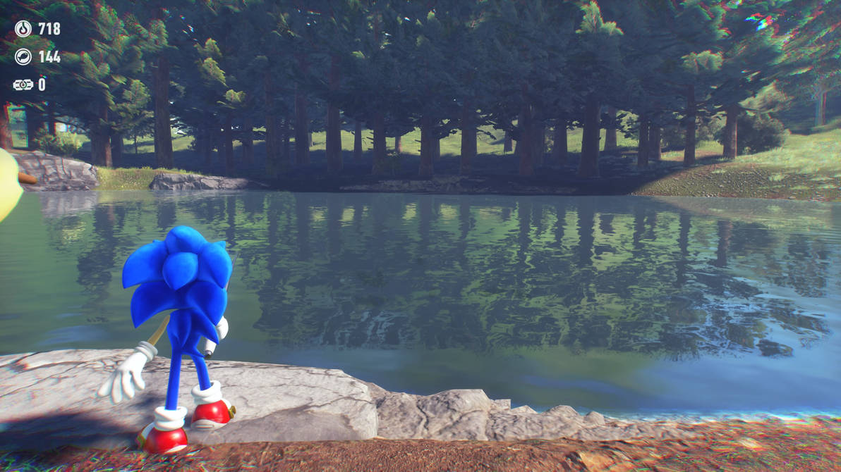 Sonic goes fishing by L-Dawg211 on DeviantArt